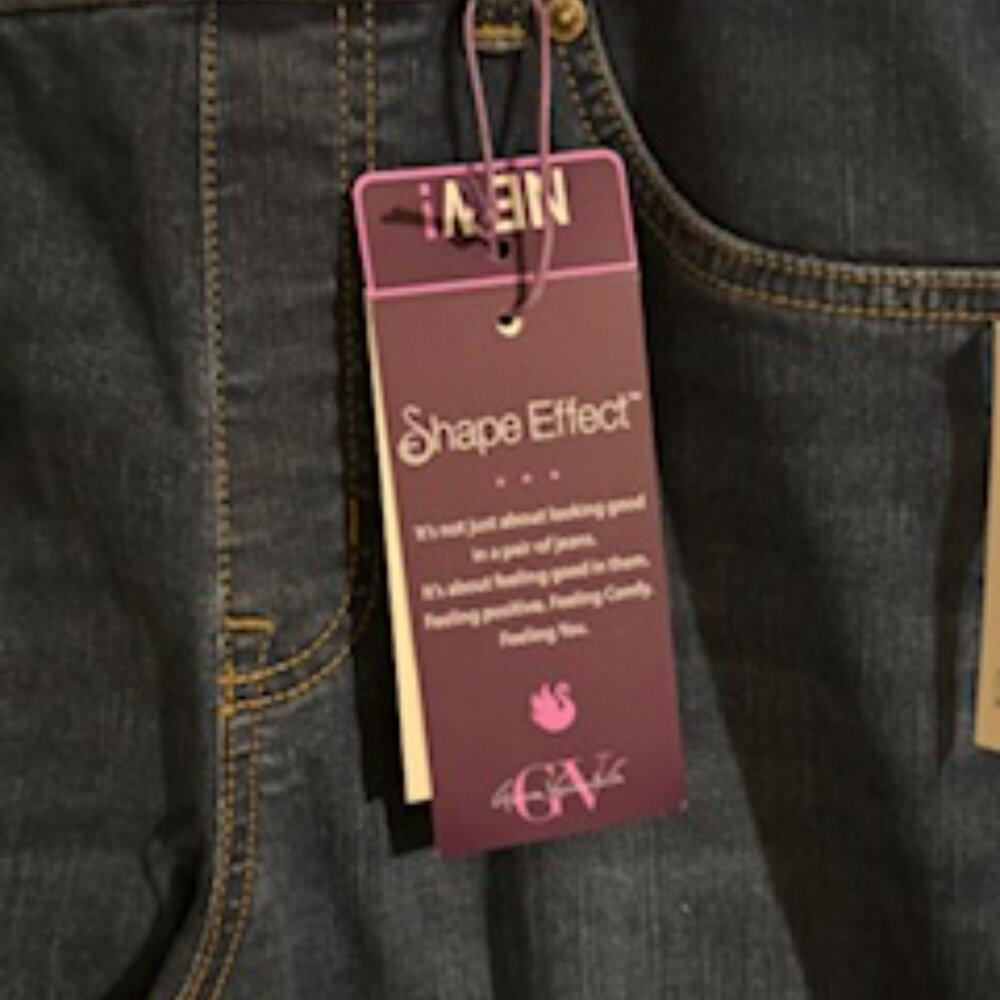 Gloria Vanderbilt Women’s Size 10 Blue Jeans - Picture 4 of 9